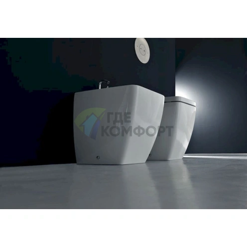 Унитаз приставной Kerasan Ego 321401 укороченный - фото 4