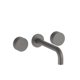 Fantini AF/21 Смеситель из стены для раковины (Наружная часть), цвет Matt Gun Metal PVD (27 P5 A813B)