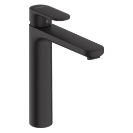 HANSGROHE VERNIS BLEND Смеситель для раковины на 1 отверстие, высота 190 мм, однорычажный, цвет черный матовый (71582670)