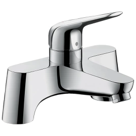 Hansgrohe Novus Смеситель на край ванны на 2 отв, излив 141мм, цвет: хром (71043000)