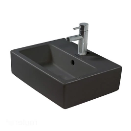 Раковина Duravit Vero для мебели с перел с 1 отврстием под смеситель 500x470мм Цвет Черный (454500800)