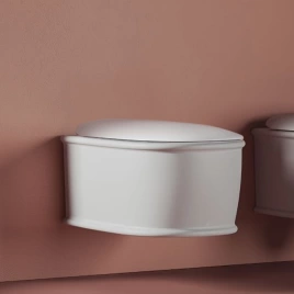 Artceram ATELIER Унитаз подвесной, 52х37см, безободковый, с крепежом, цвет: белый матовый (ATV001 05 00)