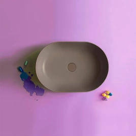 GLOBO Выпуск для раковины без перелива, цвет castagno (FI024CS)