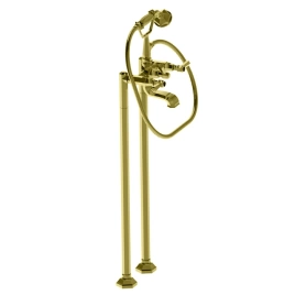 Stella Eccelsa Leve Напольный смеситель для ванны 3274CL306 с ручным душем, цвет: золото 24К (EL 02208 AU00)