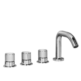 Stella Bamboo Смеситель на борт ванны на 4 отверстия 3256TR, цвет: хром (BT 02311 CR00)