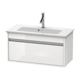 Duravit Ketho База под раковину 410x800x385, 1 выдв.ящик, цвет белый глянцевый (KT642302222)