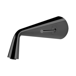Gessi Cono Внешние части для встраиваемого однорычажного смесителя с изливом, без донного клапана.цвет Black Metal Brushed PVD (45088#707)