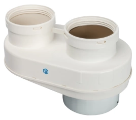 Адаптер Stout DN80/80 для подключения раздельных труб PP-Ryton SCA-8080-230002