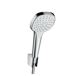 HG Croma Select E Душевой набор: ручной душ 110, 1jet, держатель, шланг 1,25м, цвет: белый/хром (26424400)