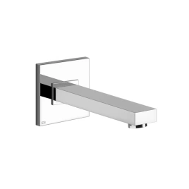 Gessi Rettangolo Настенный излив для ванны, для монтажа с удаленным управлением (не входит в комплект), цвет: хром (20120#031)