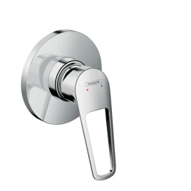 Hansgrohe Novus Loop Встраиваемый смеситель для душа на 1 источник, с маленькой розеткой, внешняя часть, цвет: хром (71361000)