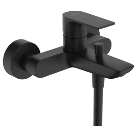 Hansgrohe Rebris E Смеситель для ванны, внеш.монтаж, цвет матовый черный (72450670)