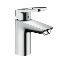 Hansgrohe Novus Loop Смеситель для раковины 100 на 1 отв. с донным клапаном, излив 118мм, h98мм, цвет: хром (71081000)
