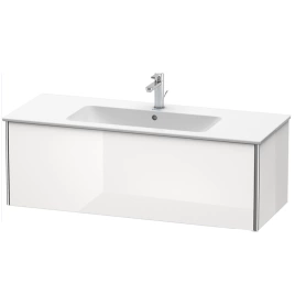 Duravit XSquare База под раковину 1210х478х400 мм, с 1 выдв ящик, Цвет белый глянц.(для 233612) (XS407402222)