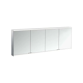 Emco Prime Зеркальный шкаф с подсветкой LED 2 Facelift навесная модель, 2000 mm, 4-дверки, IP 20 задняя панель цвет белый (9497 063 66)