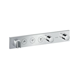 AX Встраиваемый термостат для душа, 3 потреб, Select 530/90, (внешняя часть), цвет: хром (18356000)