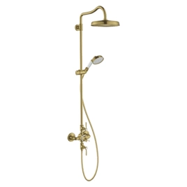 AX Montreux Showerpipe с термостатом, цвет шлифованная медь (16572950)