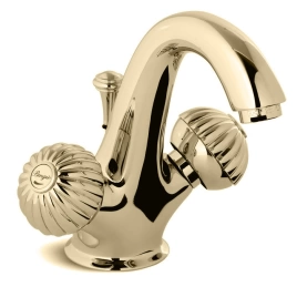 Bongio Radiant Смеситель для раковины, цвет золото (02521OR00)