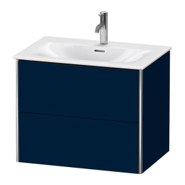 Duravit XSquare Тумба подвесная под раковину 234473, 2 яшика, 560x710x478мм, цвет Night Blue SaM (XS432309898)