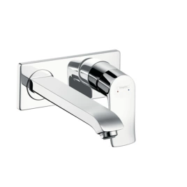 Hansgrohe Metris Смеситель для раковины встраиваемый, излив 225мм, цвет: хром (31086000)