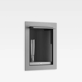 Armani Roca Island Встраиваемый шкафчик 20x16.7xh25см для выдвижного душа (Арт. 75A6776..0) или гидроершика (Арт. 75B9076..2), цвет: silver (7.8164.8.304.1)
