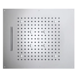 BOSSINI DREAM/3 Верхний душ 570 x 470 mm, 3 режима (дождь, каскад, туман), с LED (белый), блок питания/управления, цвет: хром (H38940.030)