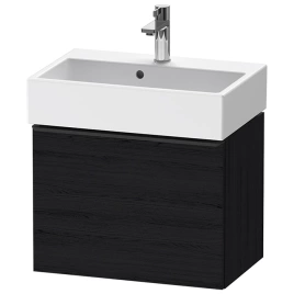 Duravit D-Neo Тумбочка подвесная компакт, 440x584x372, 1 ящик, цвет: Black Oak (DE422901616)