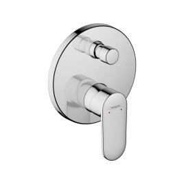 Hansgrohe Vernis Blend Встраиваемый смеситель для ванны с переключателем (внешняя часть), цвет: хром (71466000)