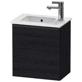 Duravit D-Neo Тумбочка подвесная, 440x410x274, 1 дверка, цвет: Black Oak (DE4259R1616)