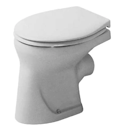 Duravit Duraplus Унитаз напольный Bambi 390х300 мм, для независимого подключения воды, модель для детей, слив в стену, цвет белый (106090000)