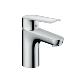 Hansgrohe Logis E Смеситель для раковины 70 на 1 отв. без донного клапана, излив 100мм, h76мм, цвет: хром (71160000)