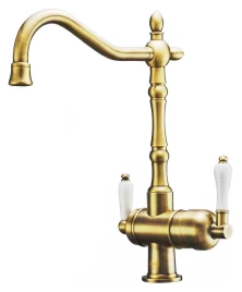 Смеситель Zorg Clean Water ZR 326 YF BR light для кухонной мойки