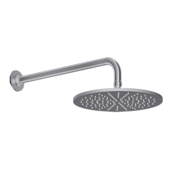 GESSI INCISO Душевая головка настенная, шарнирная на 1/2, 300мм, цвет: finox (58248#149)