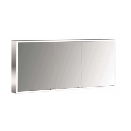 Emco Prime Зеркальный шкаф с подсветкой LED Facelift навесная модель, 1400 mm, 3-дверки, IP 20 задняя панель цвет белый (9497 063 87)