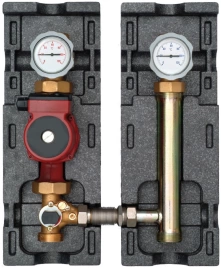 Насосная группа Meibes V-MK 1 1/4 с насосом Grundfos UPS 25-60 со смесителем ME 66834.40
