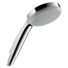 HG Croma 100 Ручной душ 1jet (Rain), G1/2, EcoSmart, цвет: хром (28583000)