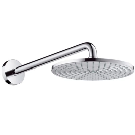HG Raindance S Air Верхний душ 1jet (RainAir), d240 мм, с настенным держателем 390 мм, цвет: хром (27474000)