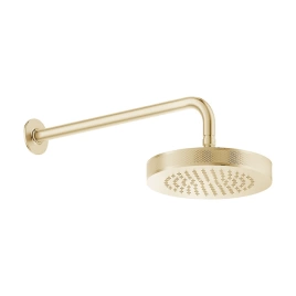 GESSI INCISO Душевая головка настенная, шарнирная на 1/2, 218мм, цвет: золото (58185#246)