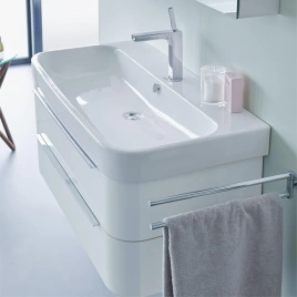 DURAVIT Happy D.2 Тумба под раковину 80 см цвет 22 Белый глянец (без раковины) (H2636502222)