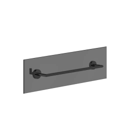 Gessi Tondo Полотенцедержатель для крепления на стекло. 45 см, цвет: Black XL (63726#299)