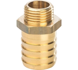 Штуцер с наружной резьбой STOUT НР 1/2 x 25