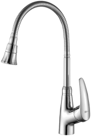 Смеситель Lemark Linara LM0413C для кухонной мойки с гибким изливом