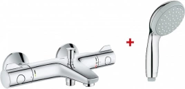 Комплект для ванной Термостат Grohe Grohtherm 800 34564000 для ванны с душем + Душевая лейка Grohe Tempesta New 100 27597000