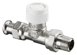 Oventrop AV9 1/2 (DN 15) М30x1-5 прессовое соединение 1183875 прямой