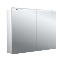 Emco Pure II Зеркальный шкаф с подсветкой Classicleuchte, навесная модель, с подсв. для раковины, 2 дверка, 1000mm (9797 055 04)