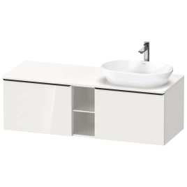 Duravit D-Neo Тумбочка подвесная, 459x1400x550 мм, 2 ящика, цвет: белый высокоглянцевый (DE4950R2222)
