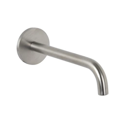 FIMA|Carlo Frattini Spillo Steel Излив настенного монтажа, длина 200 мм, цвет INOX (F2944INOX)