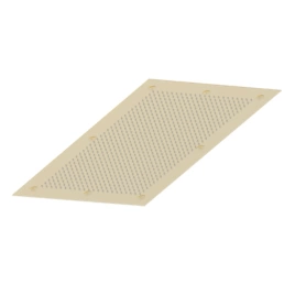 THG Верхний душ 630х454 мм, встраиваемый в потолок, цвет Soft matt gold (G00-F31-488)