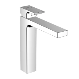 Hansgrohe Vernis Shape Смеситель для раковины 230, на 1 отв, без донного клапана, излив 169мм, h190мм, цвет: хром (71591000)