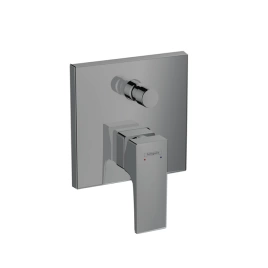 Hansgrohe Metropol Встраиваемый смеситель для ванны с переключателем и обр. клапанами (внешняя часть), цвет: шлифованный черный хром (32546340)